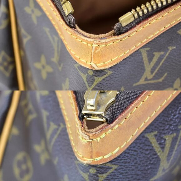 LOUIS VUITTON LV Tivoli GM Shoulder Bag Monogram Leather Brown - Picture 6 of 16